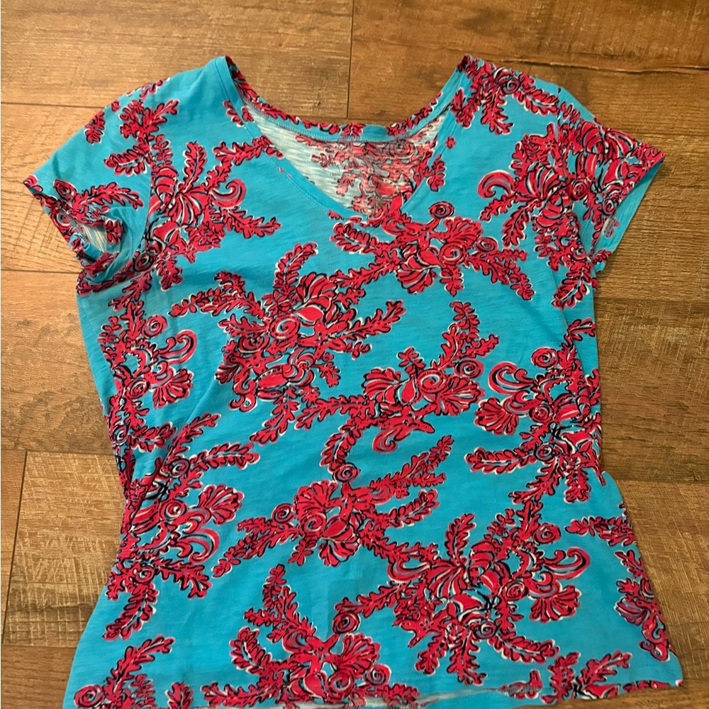 Lilly Pulitzer V-Neck Top